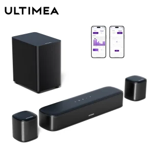 5.1ch Sound Bar with Subwoofer & 2 Surround Speakers